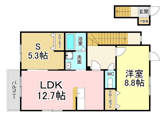  間取り図写真