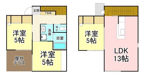  間取り図写真
