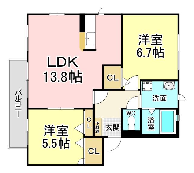  間取り図写真