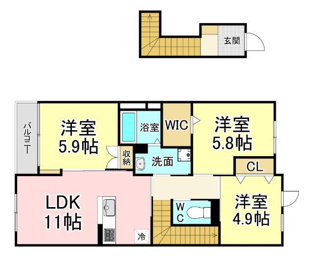 間取り図写真