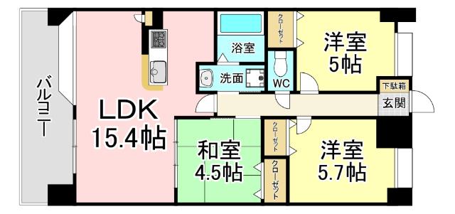  間取り図写真