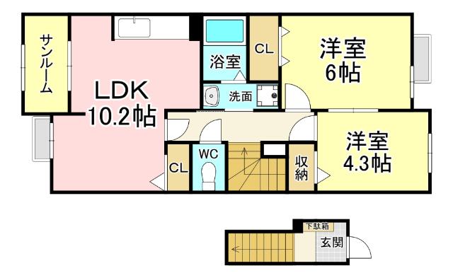  間取り図写真