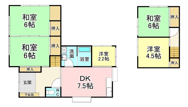  間取り図写真