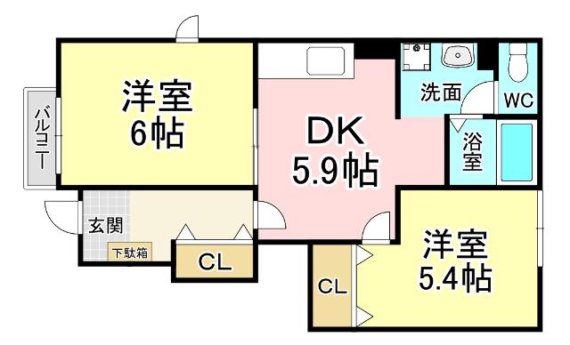  間取り図写真