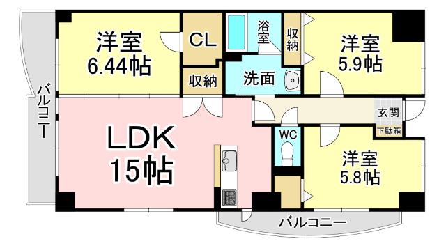  間取り図写真