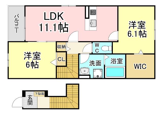  間取り図写真