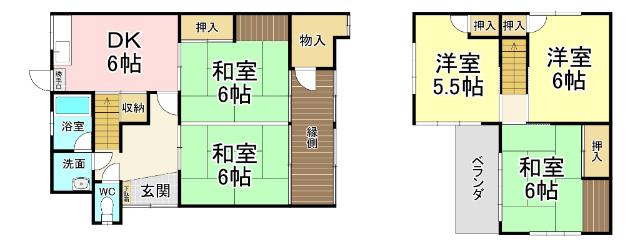  間取り図写真