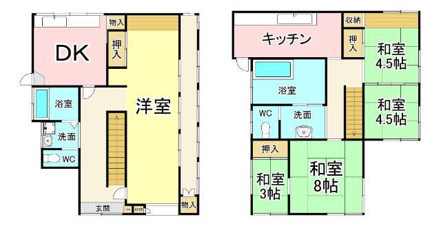  間取り図写真