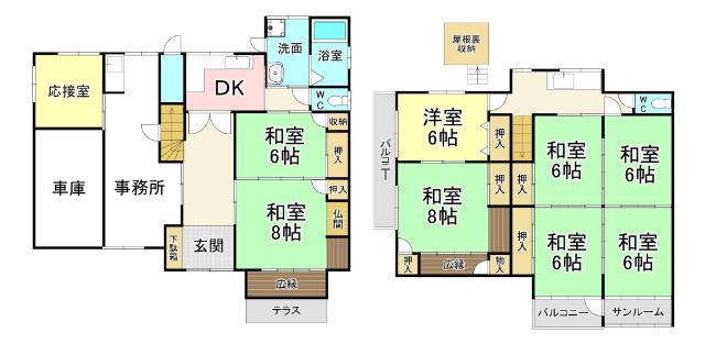 間取り図写真