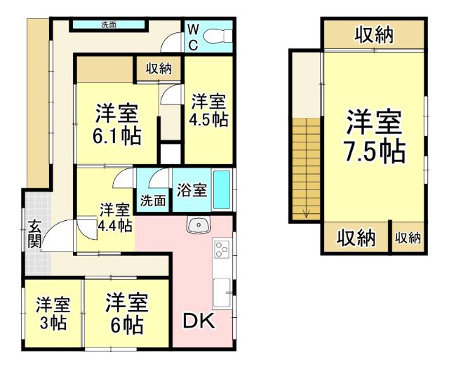  間取り図写真