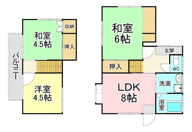  間取り図写真