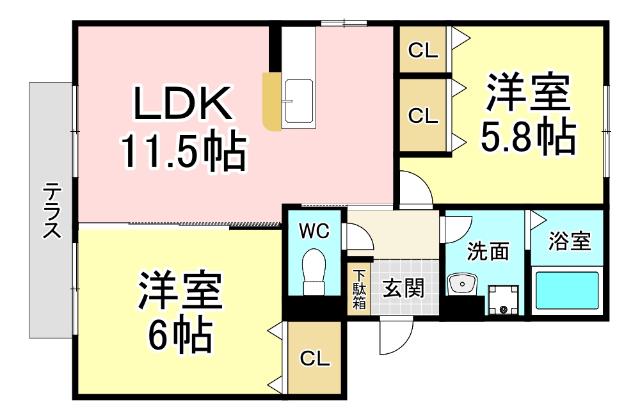  間取り図写真