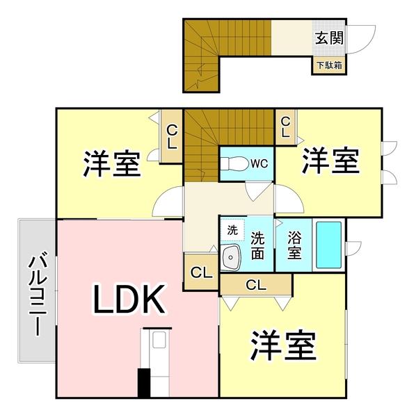  間取り図写真