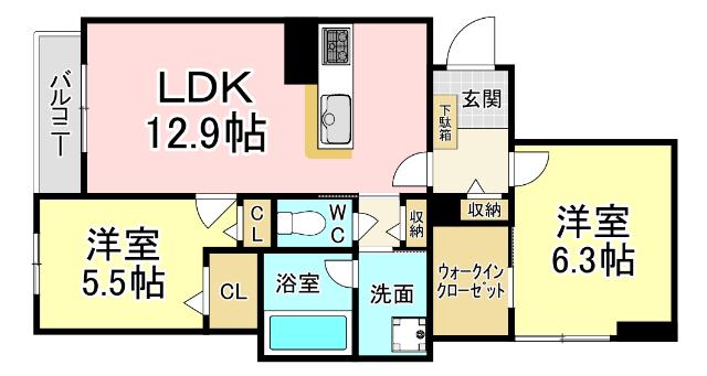  間取り図写真