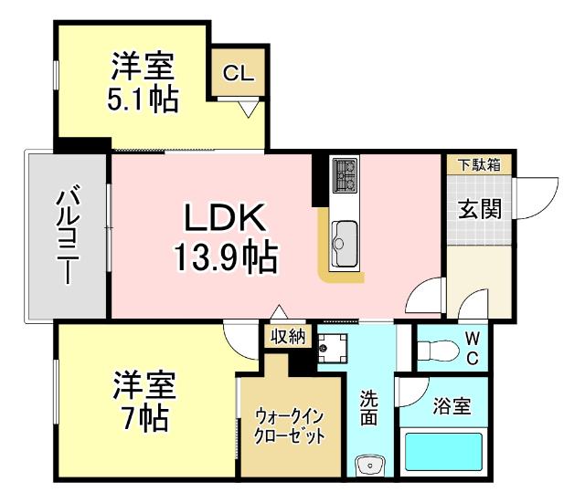  間取り図写真