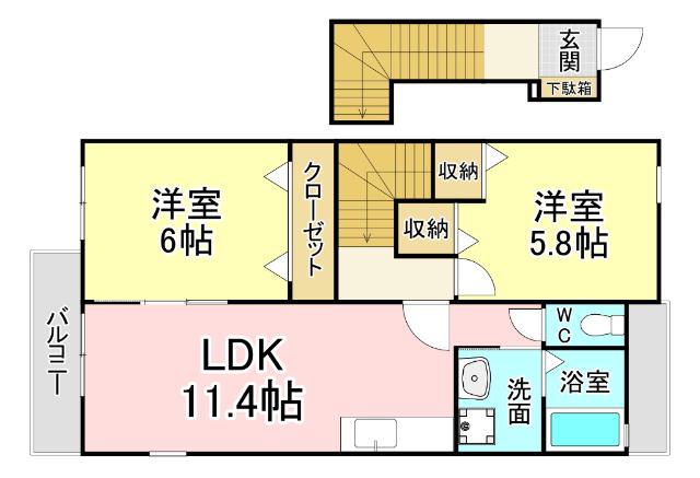  間取り図写真