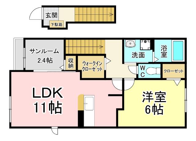  間取り図写真