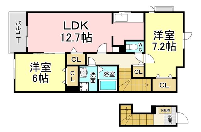  間取り図写真
