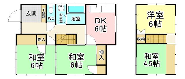 太郎左衛門住宅第１７ 間取り図画像