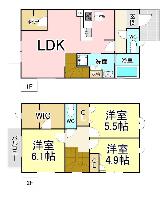  間取り図写真