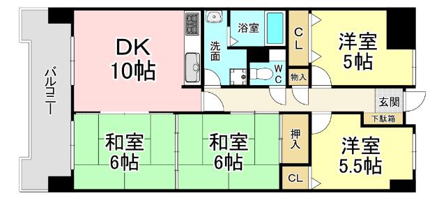  間取り図写真