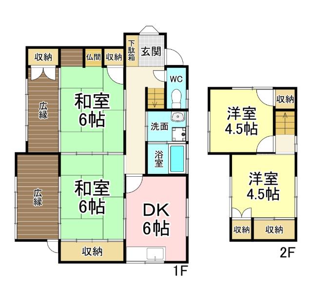  間取り図写真