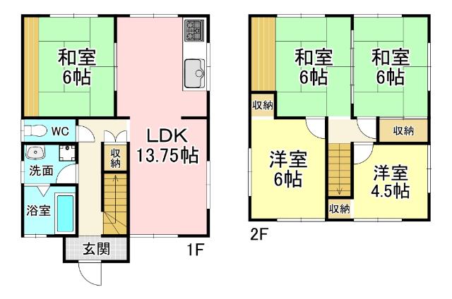  間取り図写真