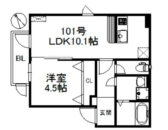  間取り図写真