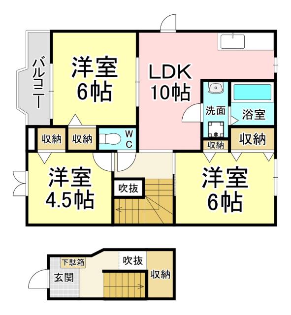  間取り図写真