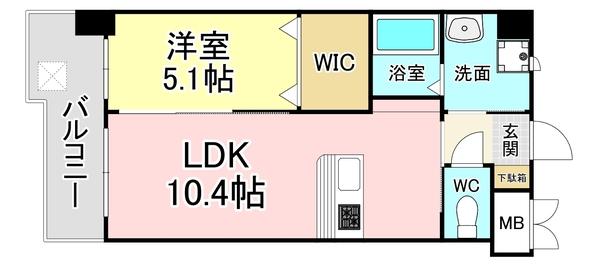 プルーム木町 間取り図画像