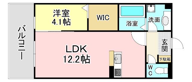 Studie GAMOU 間取り図画像