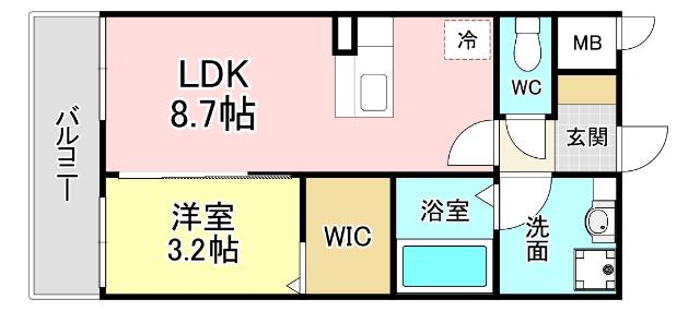 ラ・フィーエ上曽根 間取り図画像
