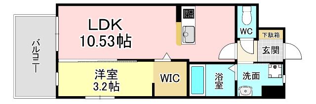 オーヴィジョンクラス浅香通り 間取り図画像