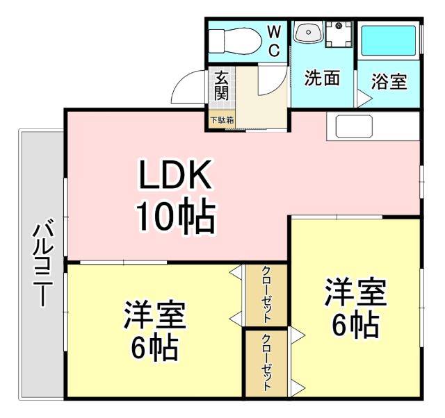 ハイムベル 間取り図画像