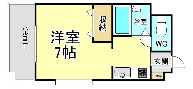 グレイス下富野 間取り図画像