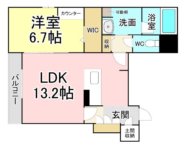 ShaMaison　La　Renaissance 間取り図画像