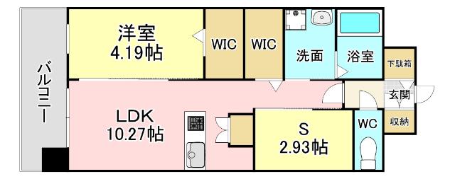 ALiSS堺町 間取り図画像