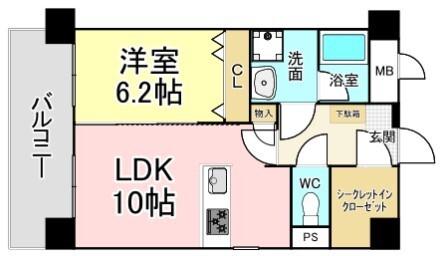 LEON篠崎２番館 間取り図画像