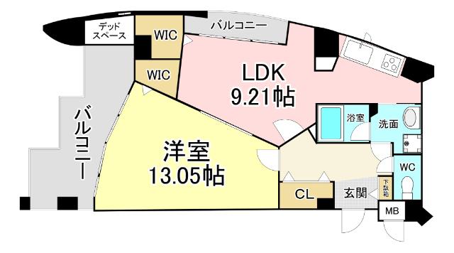 ピュアライフ砂津 間取り図画像