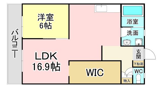 アルテハイム大手町 間取り図画像