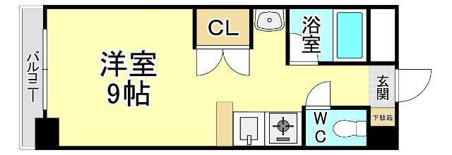 ベルガ清水 間取り図画像