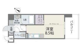 福岡市博多区東比恵マンション 間取り図画像