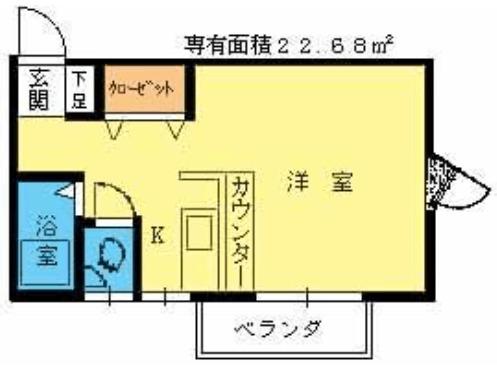 ピナクル笹原（103） 間取り図画像