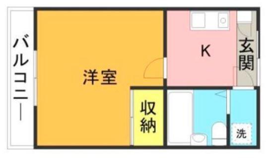 メゾン・ド・シェルマン 間取り図画像