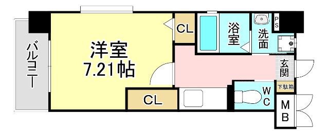 アミュゼ西小倉 間取り図画像