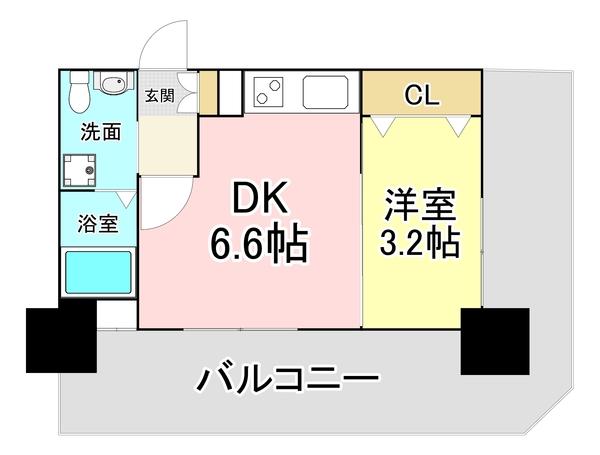 NO.71　オリエントトラストタワー 間取り図画像