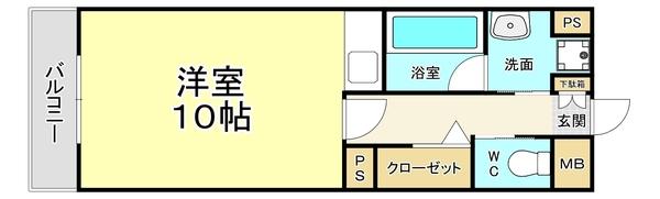ヒルズ鍛冶町 間取り図画像