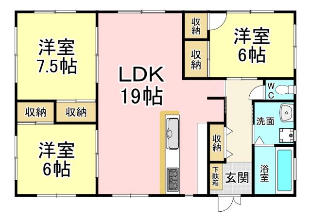 黒川No8 間取り図画像