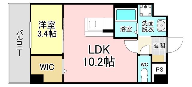 エンラージ・タワー 間取り図画像