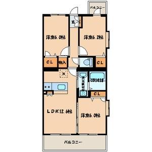 ラフィーネ昭南（201） 間取り図画像